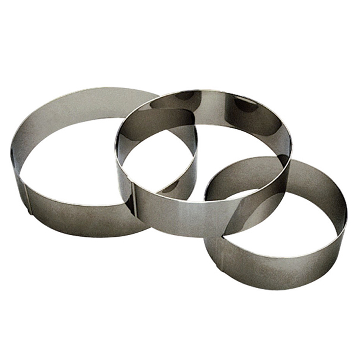 cercle a vacherin inox - epaisseur 10/10e - d 240 mm h 60 mm - 097161 - (1 x 1 unité )