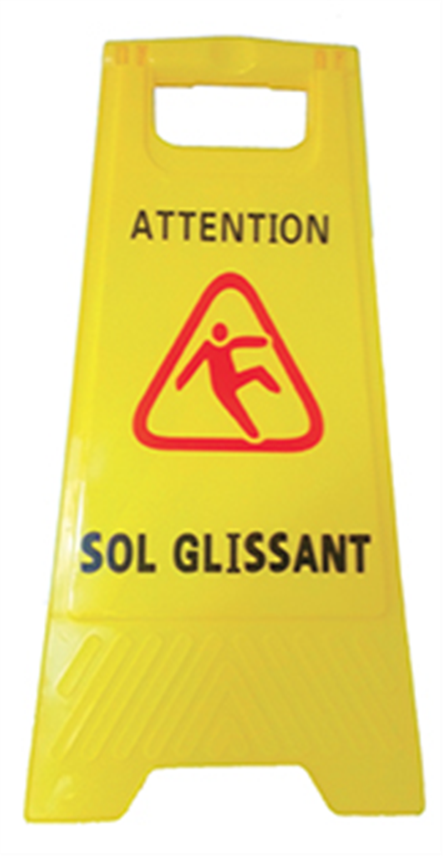 Panneau de signalisation - 30x20x62 cm ( 007157 ) (1 X 1 unité )