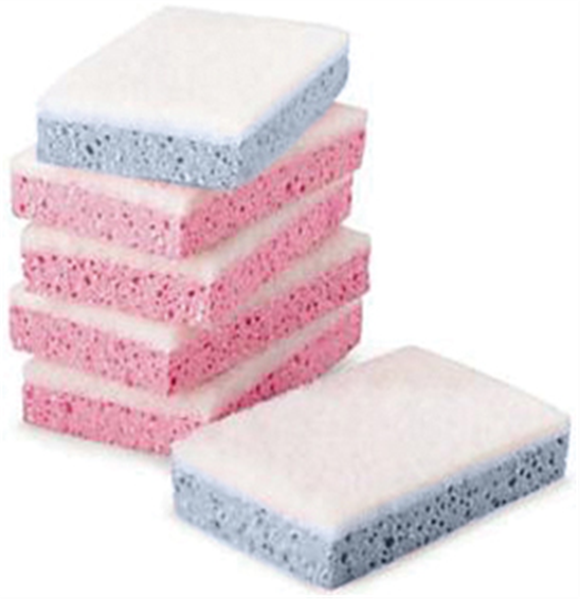 Éponge tampon blanc - 	19x3x2,2 cm - Bleue ( 007135 ) (10 X 1 unité )