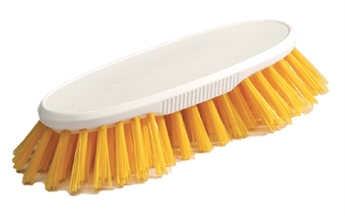 Hand brush 21 cm - Yellow (007107) (1 X 1 unit)