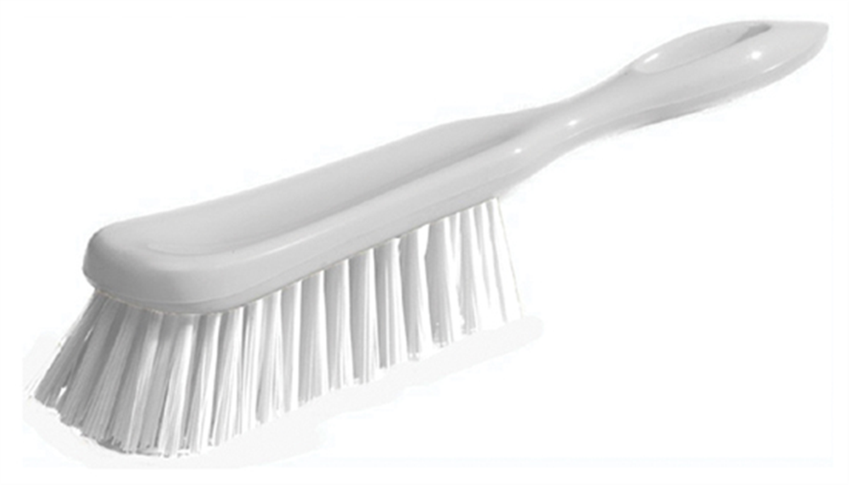 Rounded brush 28 cm - 50 mm - White (007105) (1 X 1 unit)