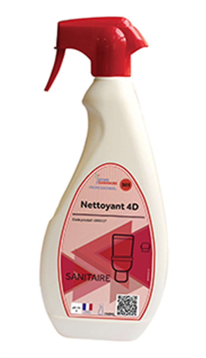 4D Cleaner - 750 ml Spray - Descaler (006117) (12 X 1 unit)