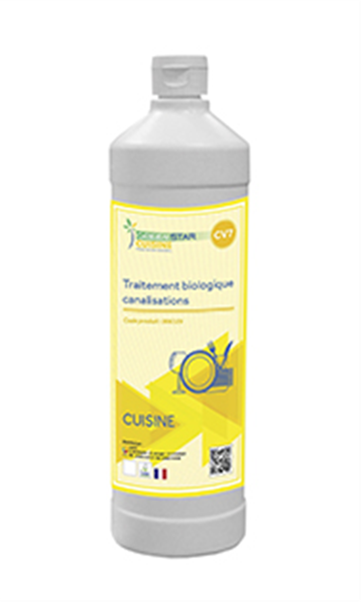 Traitement biologique canalisation - Flacon 1 L ( 006129 ) (12 X 1 unité )