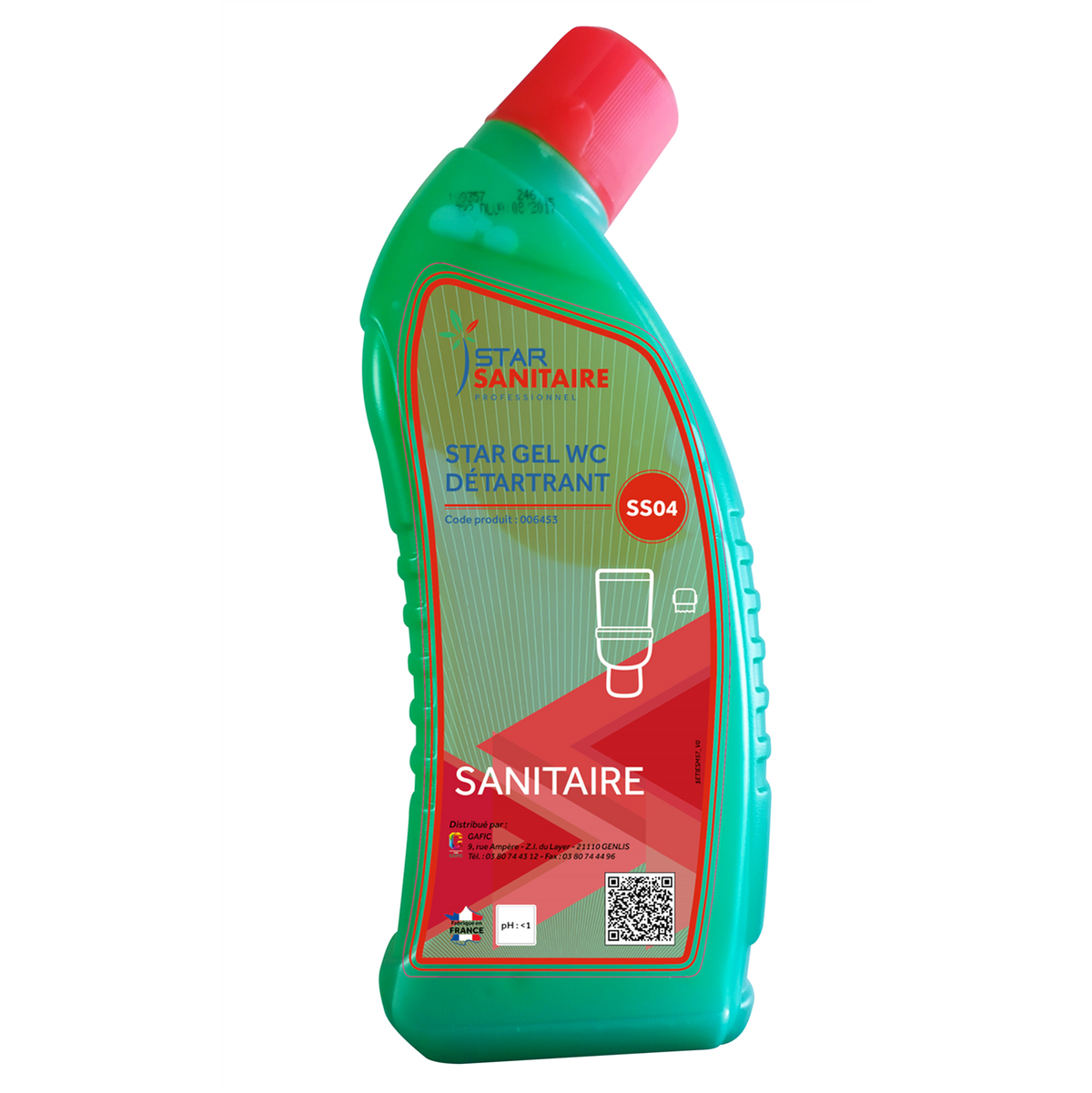 Limescale Remover Toilet Gel (006453) (12 X 1 unit)