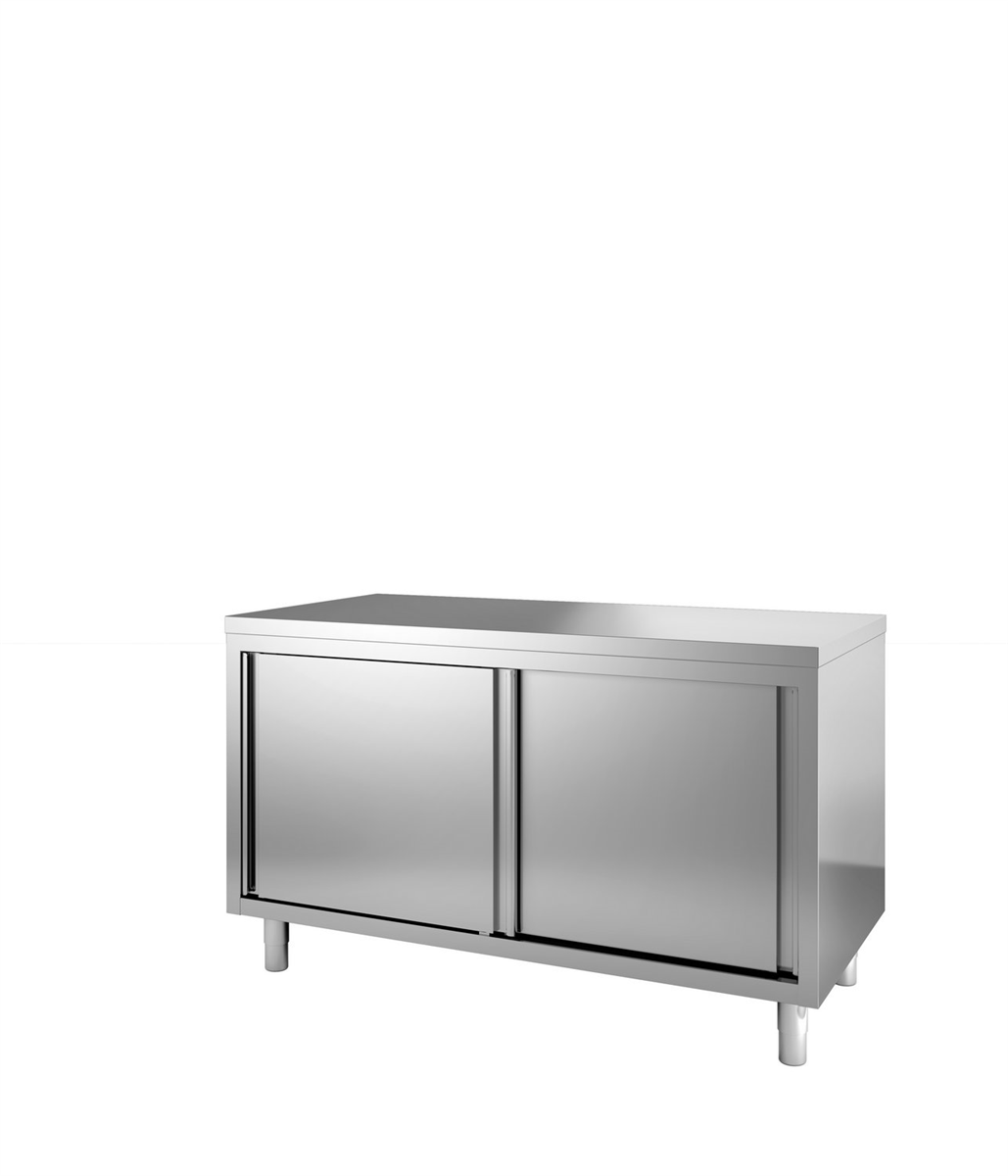Central neutral low cabinet 1200x700x850/900 mm - Stainless steel ( 818051 ) (1 X 1 unit )