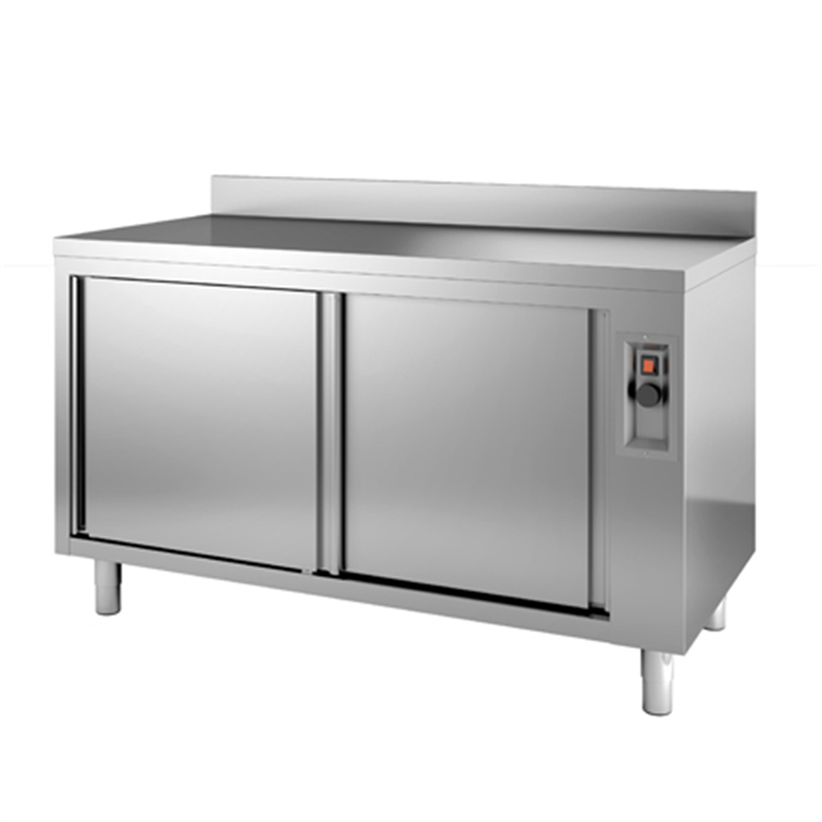 Heated low back cabinet 1400x700x850/900mm (818042) (1 X 1 unit)