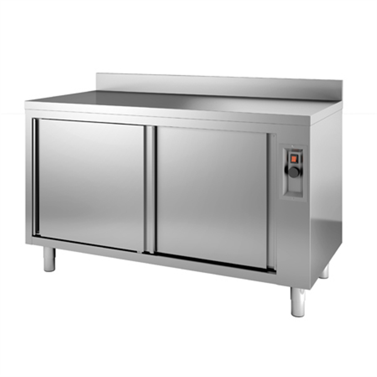 Heated wall-mounted base cabinet 1600x700x850/900mm (818043) (1 X 1 unit)