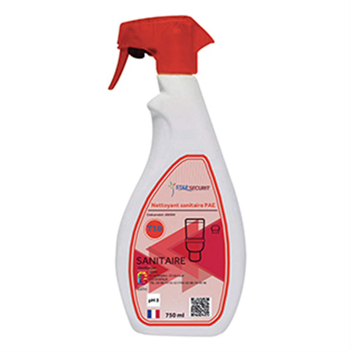 PAE Sanitary Cleaner - 750 ml Spray (006904) (6 X 1 unit)