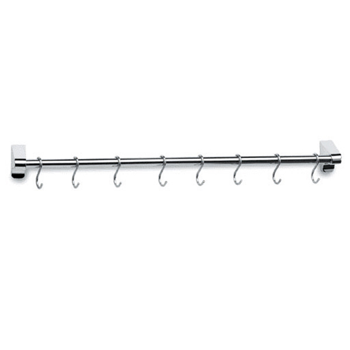 Penderie murale - 12 crochets - Inox ( 910384 ) (1 X 1 unité )