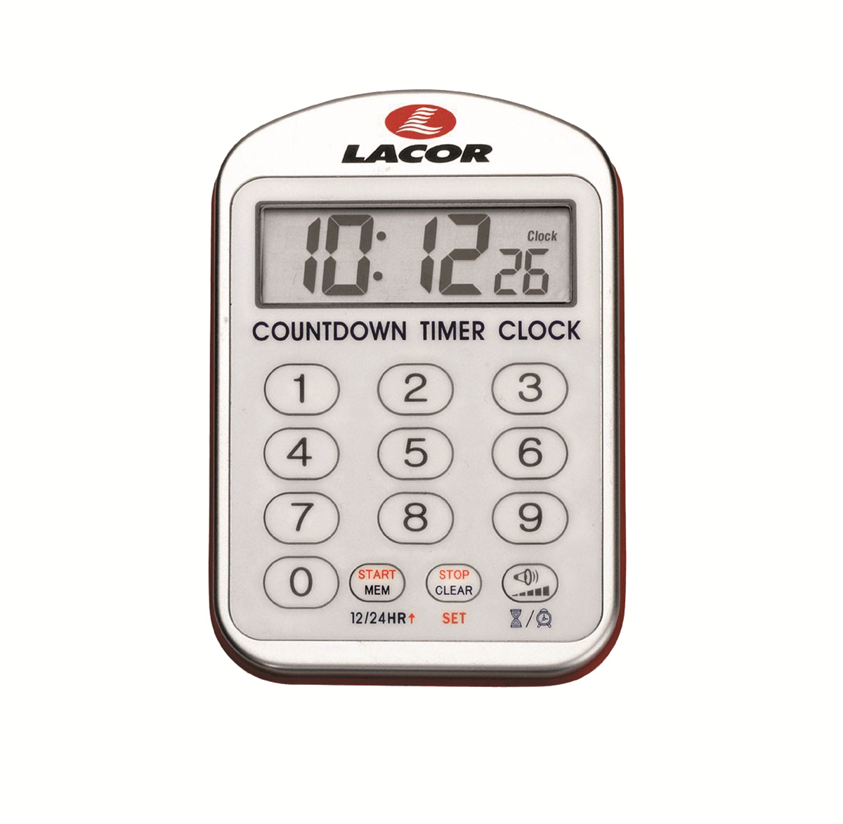 Minuteur avec alarme 4 niveaux sonore - 130x90x25 mm ( 911307 ) (1 X 1 unité )