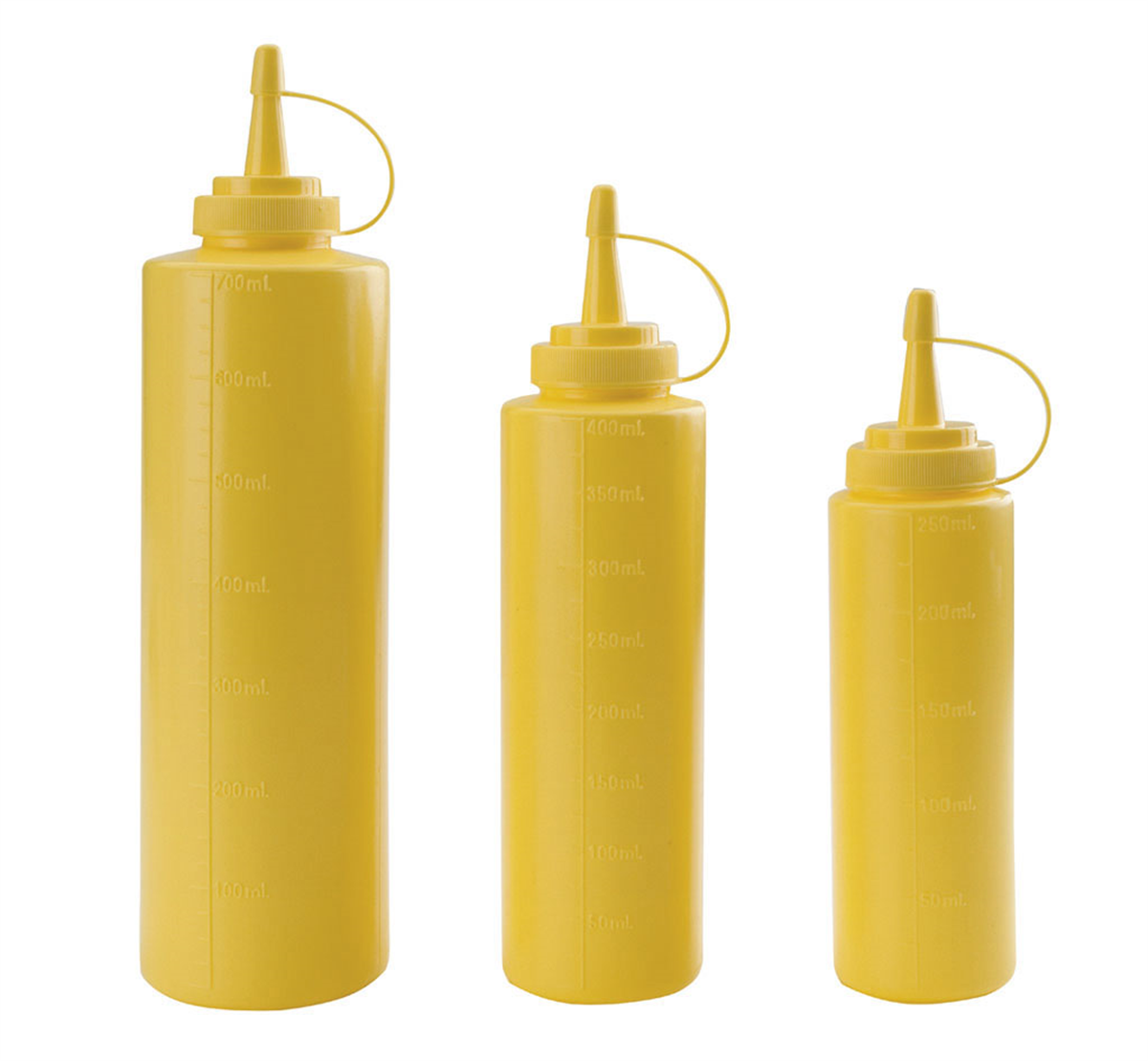 Sauce dispenser bottle 25 cl - Yellow ( 914057 ) (1 X 1 unit )