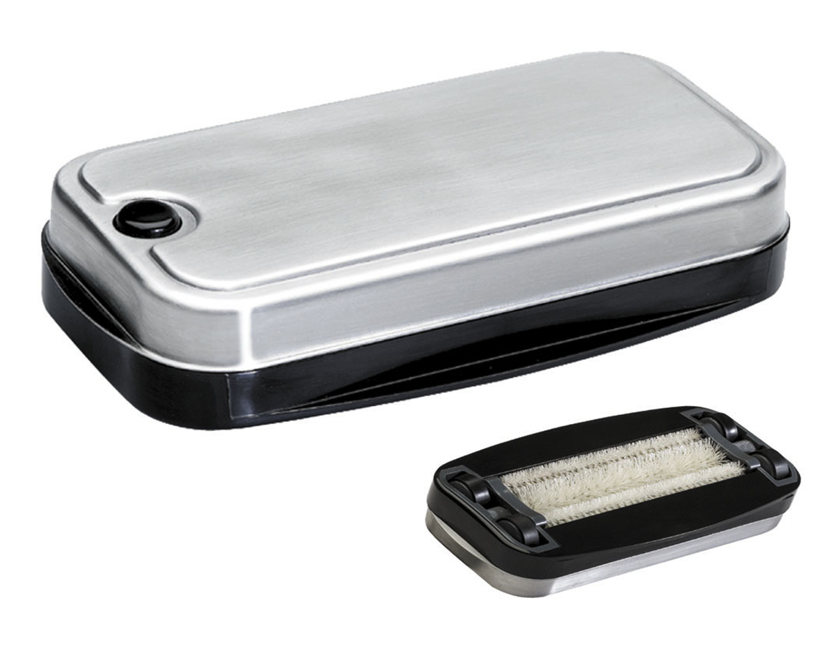 Ramasse miettes 16,5x9,5x4 cm - 3 rouleaux - Inox ( 087129 ) (1 X 1 unité )