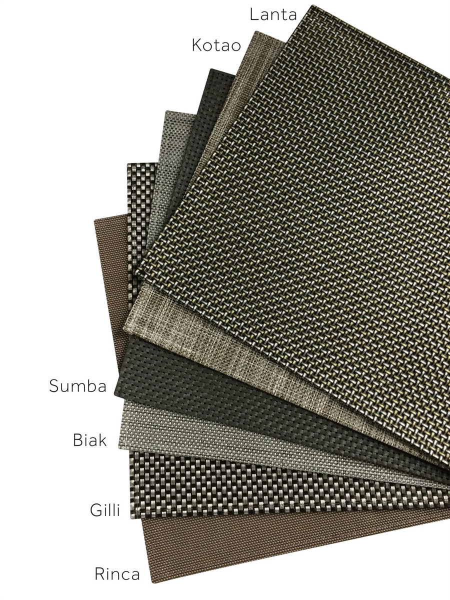 Set de table - Vynil tissé 45x30 cm - Sumba ( 914212 ) (6 X 1 unité )