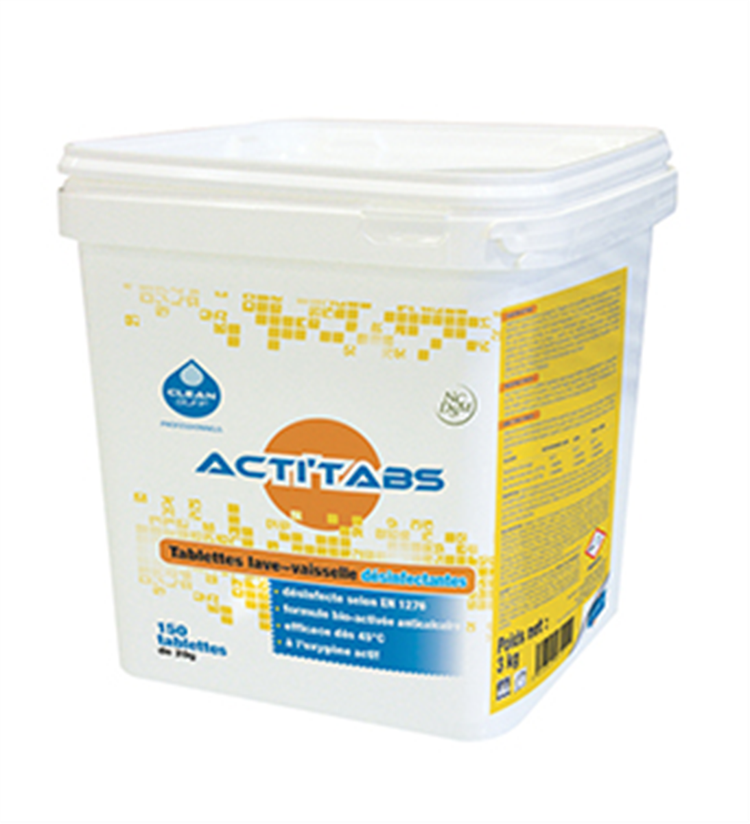 Tablette bactéricide fongicide - Seau de 3 kg ( 006712 ) (1 X 1 unité )