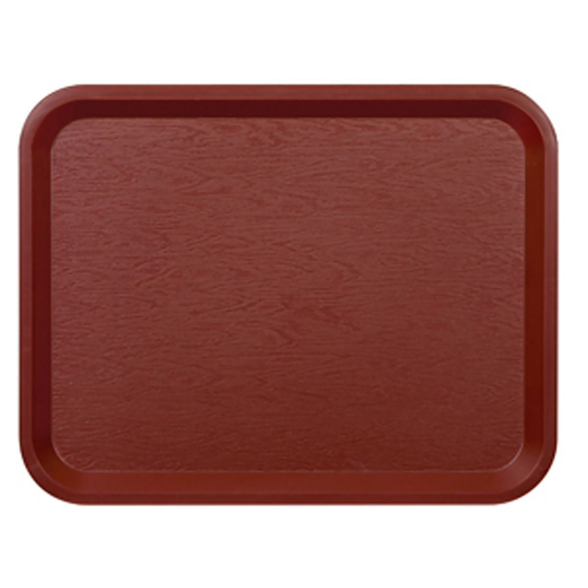 Tray-Polypropylene 26x36cm-Brown-Fast food (890468) (45 X 1 unit)