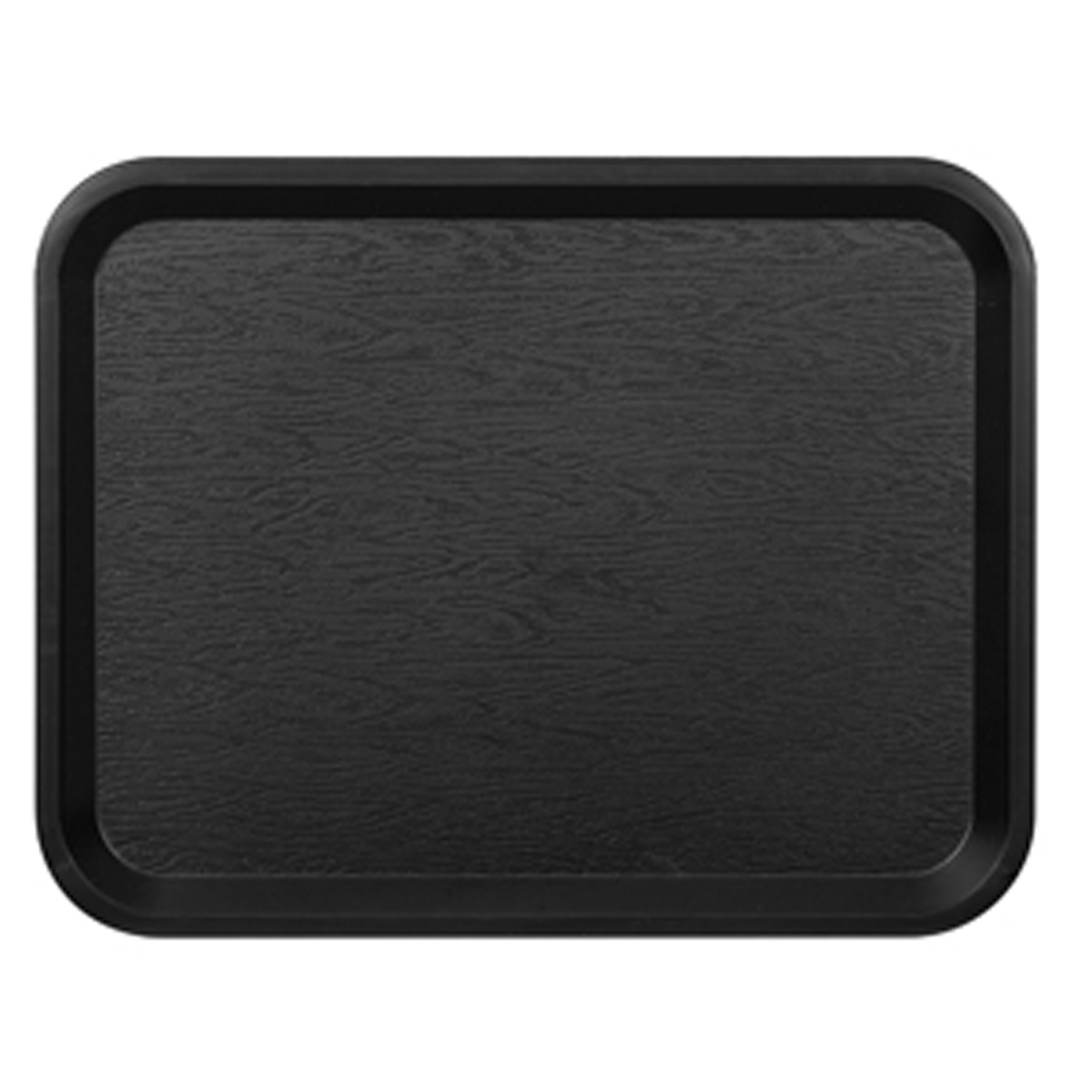Plateau-Polypropylène 26x36cm-Noir-Fast food  ( 890469 ) (45 X 1 unité )