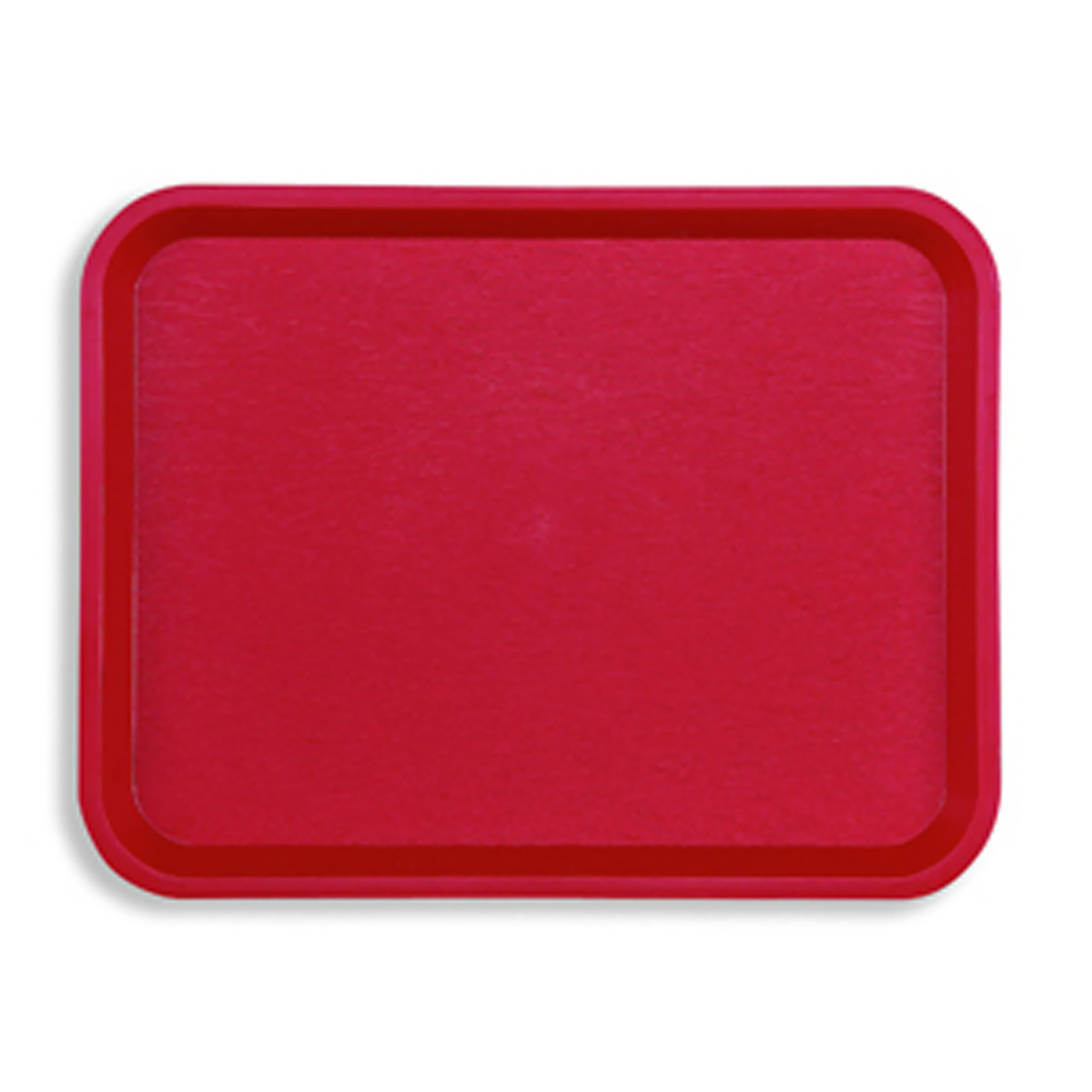 Plateau-Polypropylène 26x36cm-Rouge -Fast food  ( 890466 ) (45 X 1 unité )