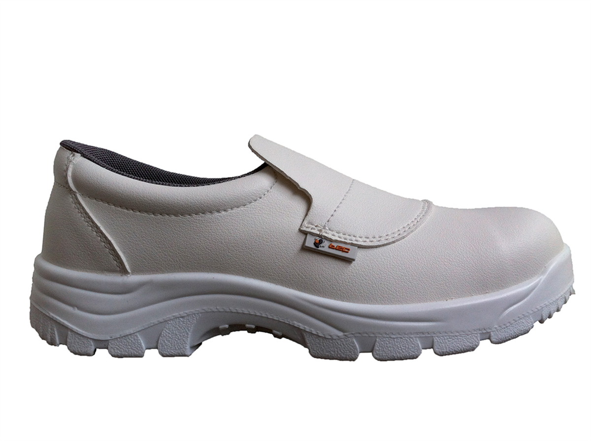 Mocassins de sécurité blancs T39 ( 903703 ) (1 X 1 unité )
