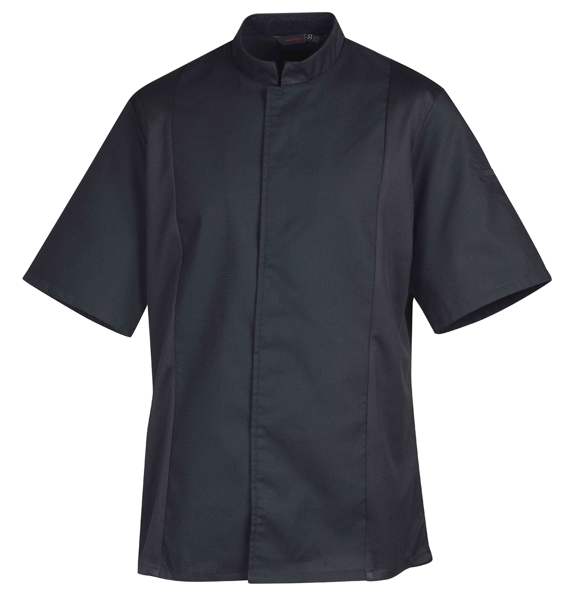 Unisex short-sleeved black jacket T5 - Siaka (909542) (1 X 1 unit)