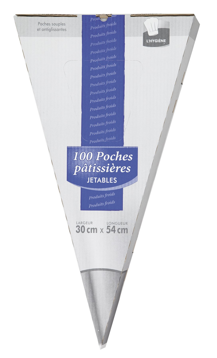 Poches jetables 55x30 cm ( 280010 ) (1 X 100 unités )