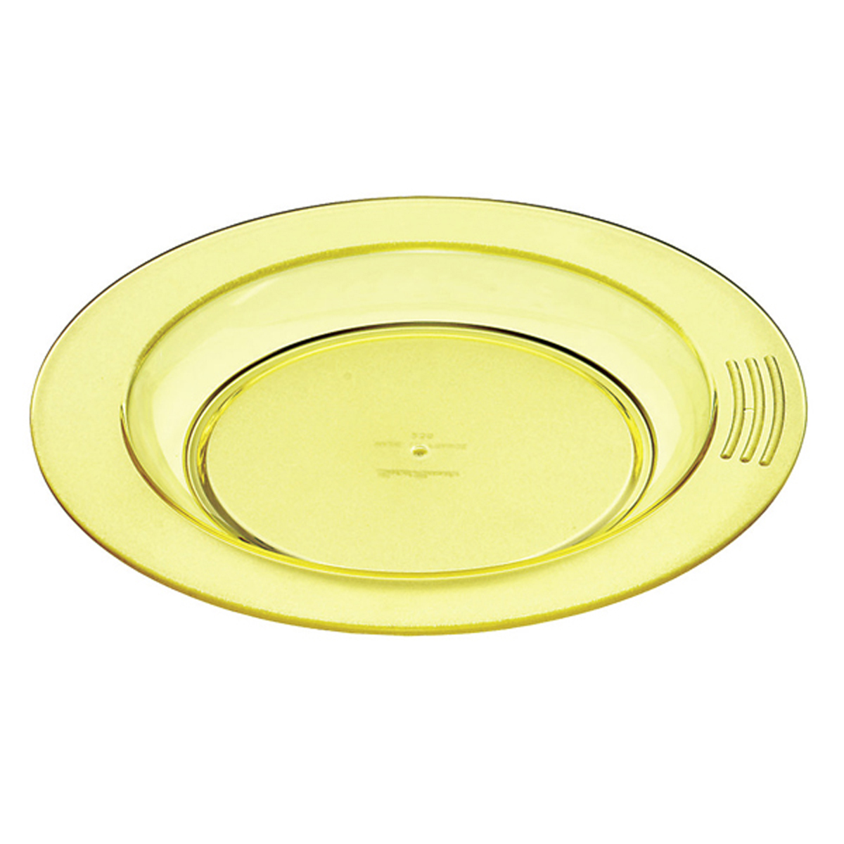 Semi-deep plate - Copolyester ø 18 cm - Yellow (066467) (30 X 1 unit)