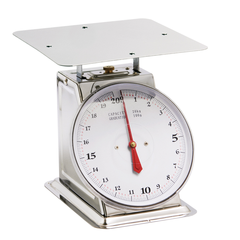 Mechanical spring scale 20kg/100g - 258x325x180mm ( 980759 ) (1 X 1 unit)