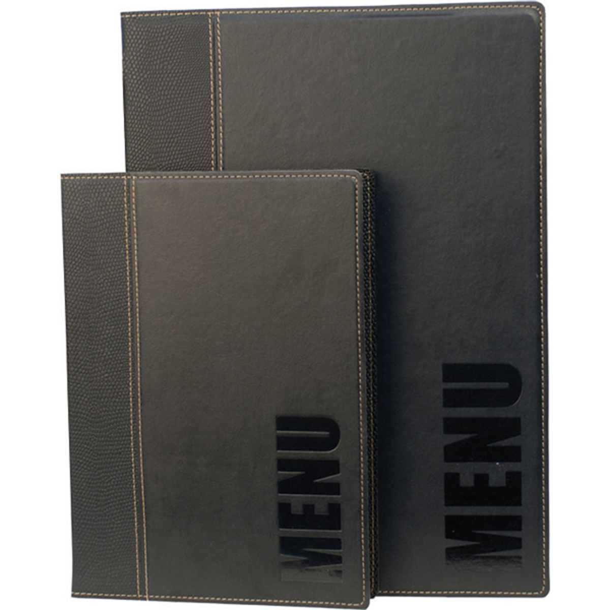 Protège-menu Tendance - Noir - Menu A4 ( 014363 ) (1 X 1 unité )