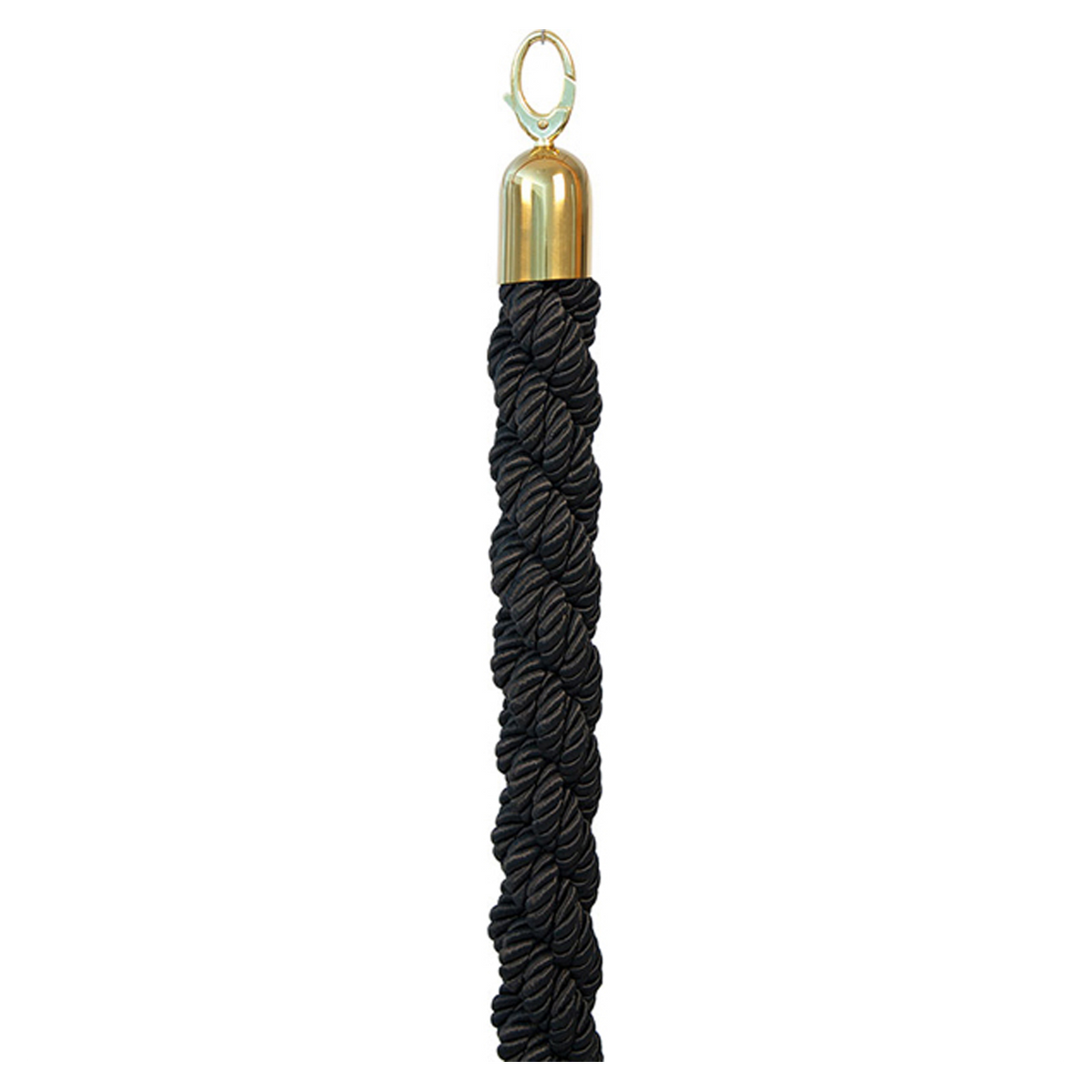 Corde poteaux 1,5m - Noir Laiton brillant ( 014453 ) (1 X 1 unité )