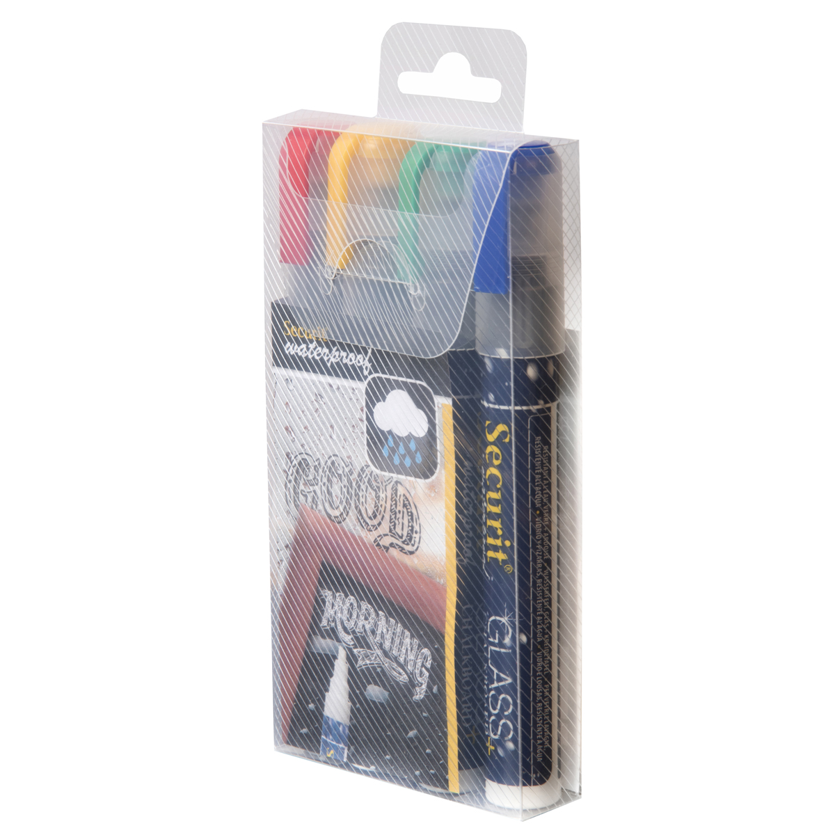Feutre-craie blanc waterproof - Medium 2/ 6 mm ( 014570 ) (1 X 4 unités )