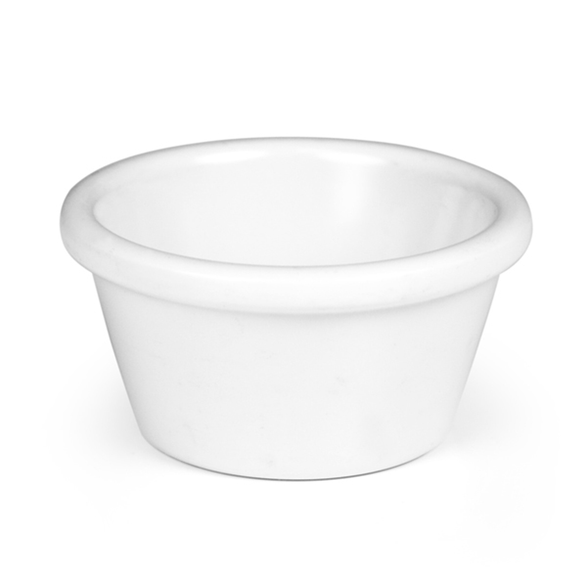 Ramequin à sauce - Mélamine blanche 5,5 cl ( 041704 ) (1 X 12 unités )
