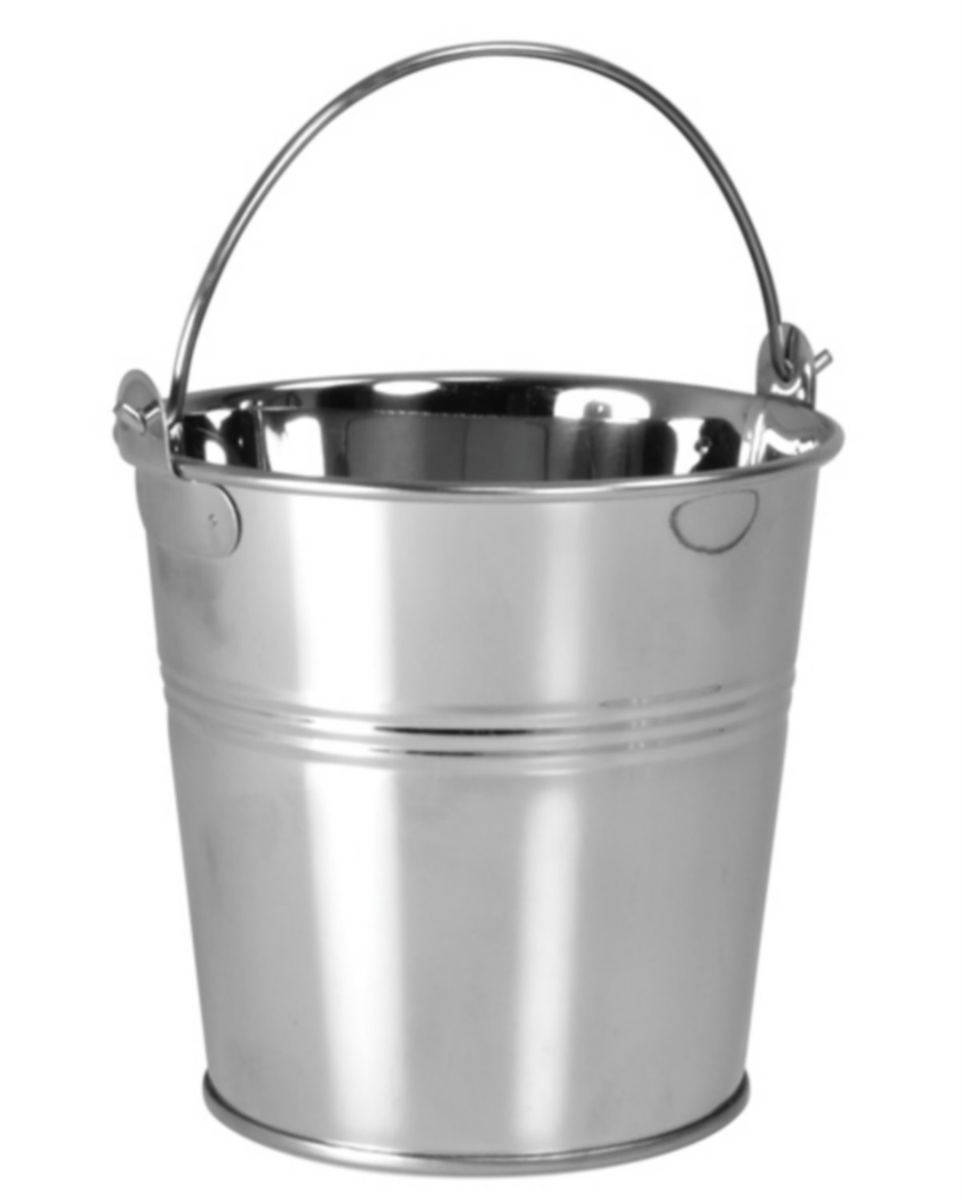 Seau de présentation 10,5x7,7x10,5 cm - Inox ( 988355 ) (1 X 1 unité )