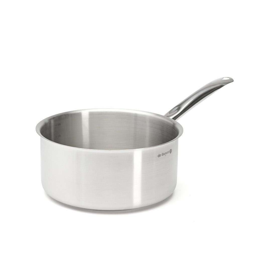 De Buyer Prim'Appety Saucepan 14 x 7cm - 1L - Stainless Steel ( 986421 ) (1 X 1 unit )