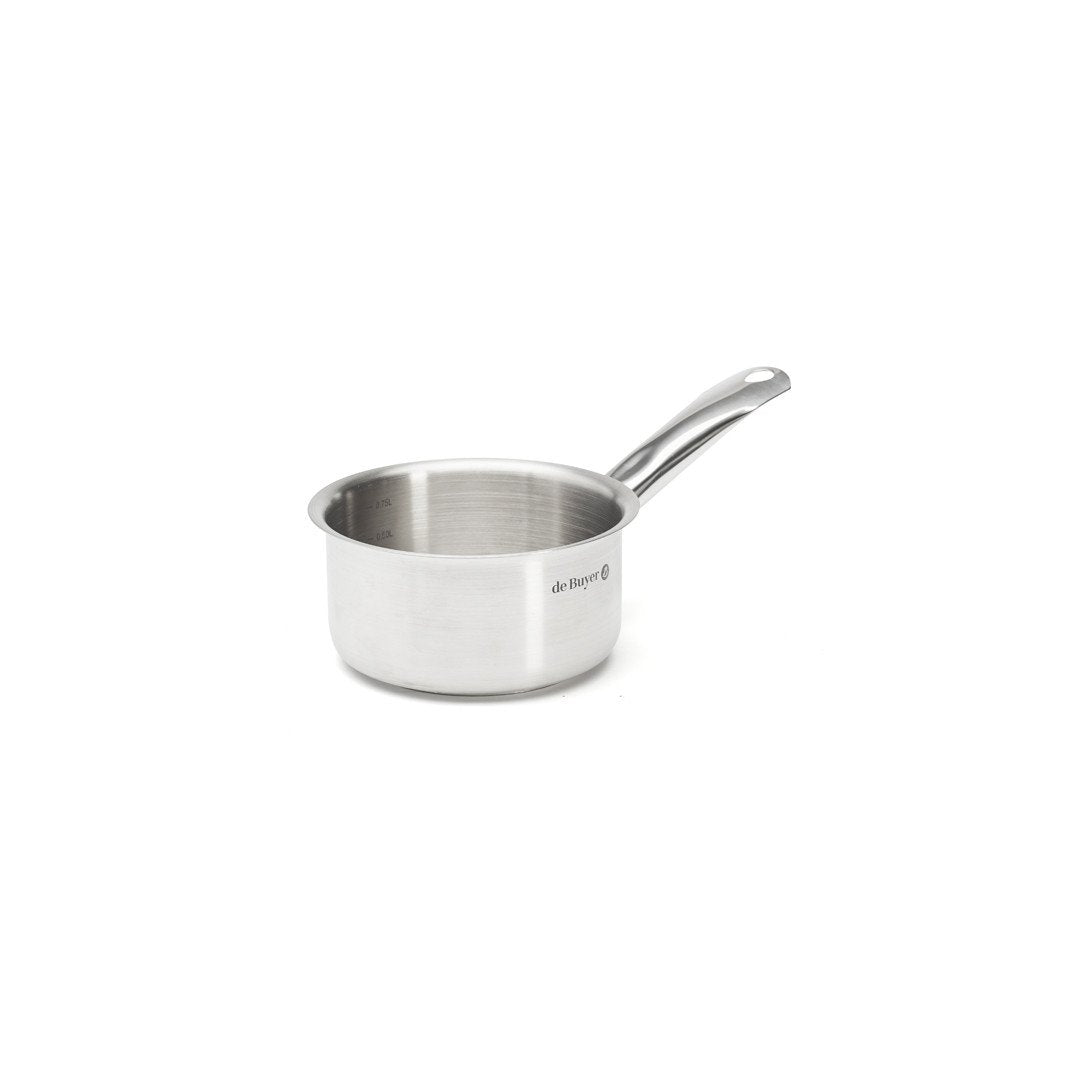 Casserole Prim'Appety De Buyer 14 x 7cm - 1L - Inox ( 986421 ) (1 X 1 unité )