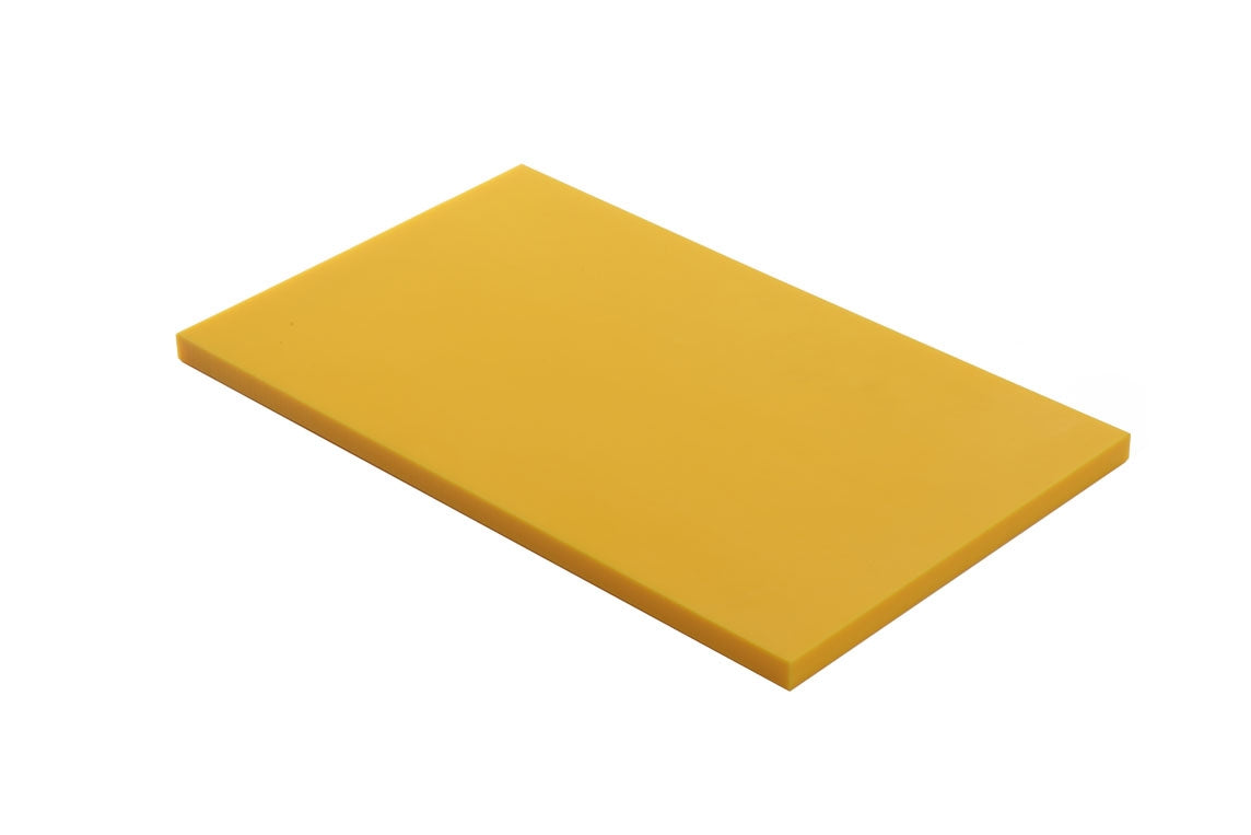 Planche ép.20 mm - Polyéthylène 53x32,5x2cm - Jaune ( 085304 ) (1 X 1 unité )