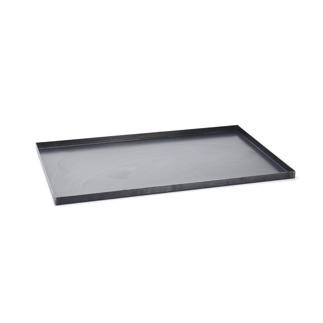 Plaque bords droits 600x400 mm - Tôle d'acier ( 086212 ) (1 X 1 unité )