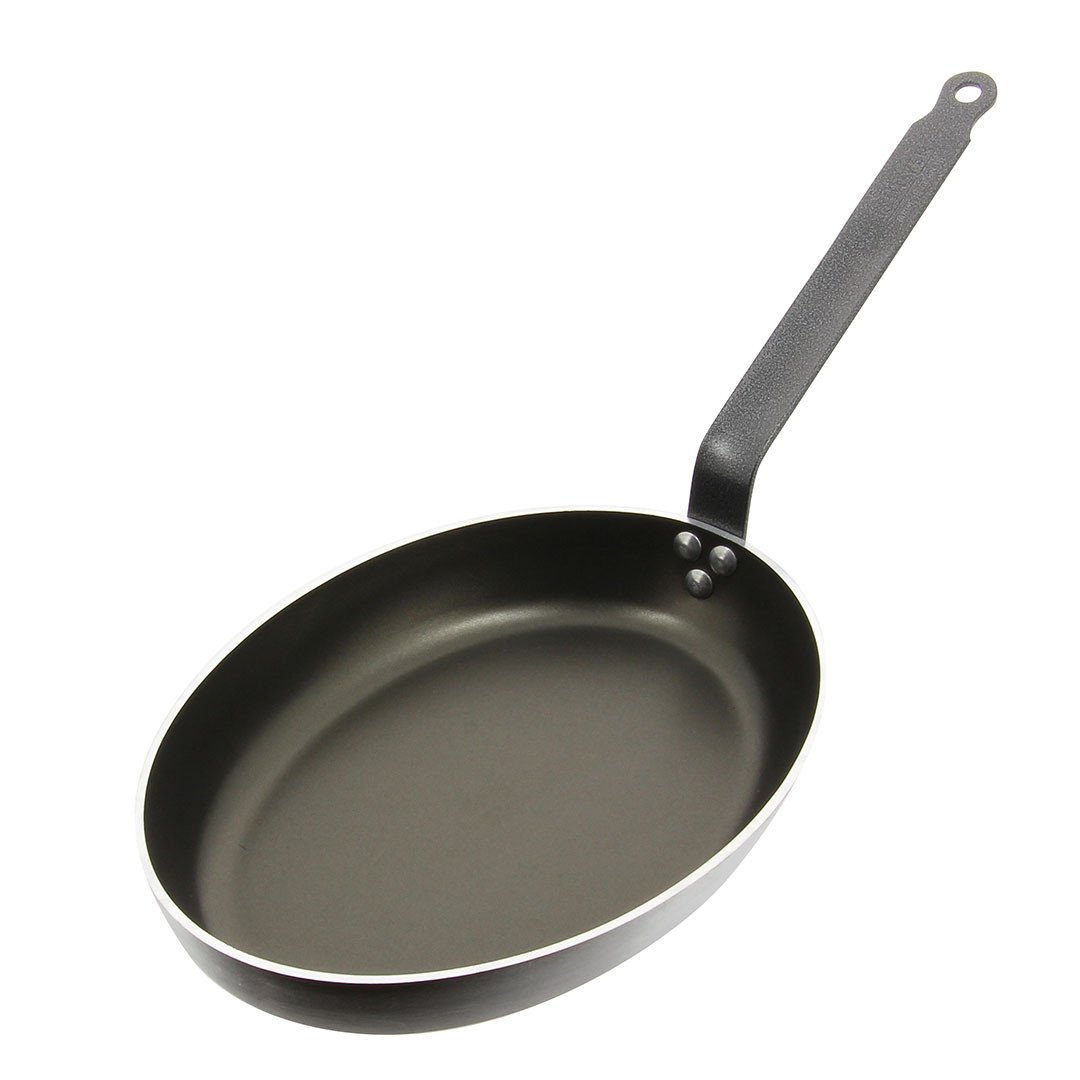 Non-stick oval frying pan 36x26x4.3 cm (082616) (1 X 1 unit)