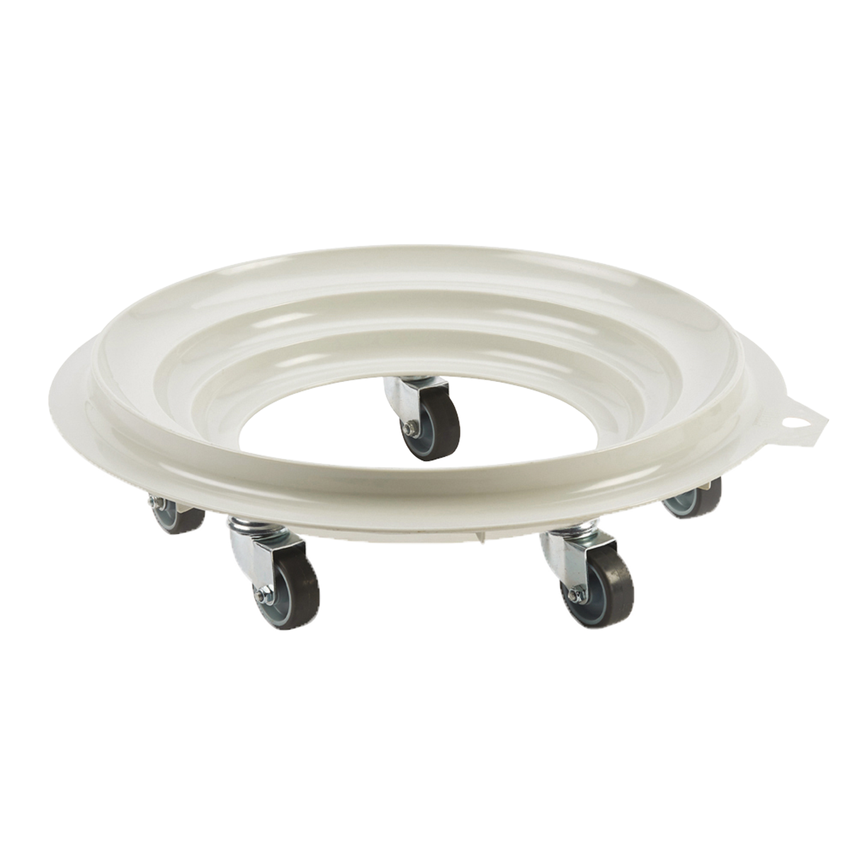 Socle rouleur rond - 5 roues Gris Ø 470x130 mm ( 632507 ) (1 X 1 unité )